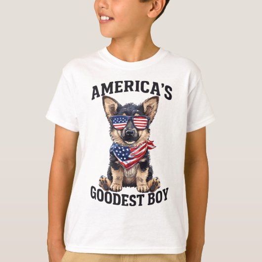 America’s Goodest Shepherd T-shirt (Voorkant)