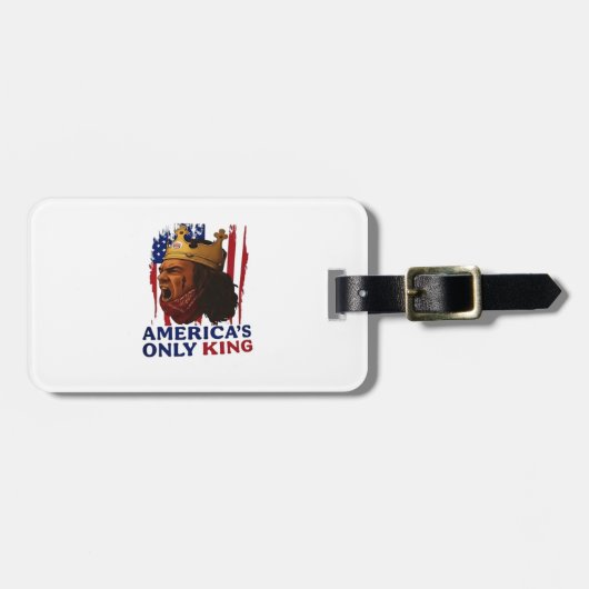 America’s Only King Bagagelabel (Voorkant horizontaal)