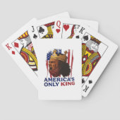 America’s Only King Pokerkaarten (Achterkant)