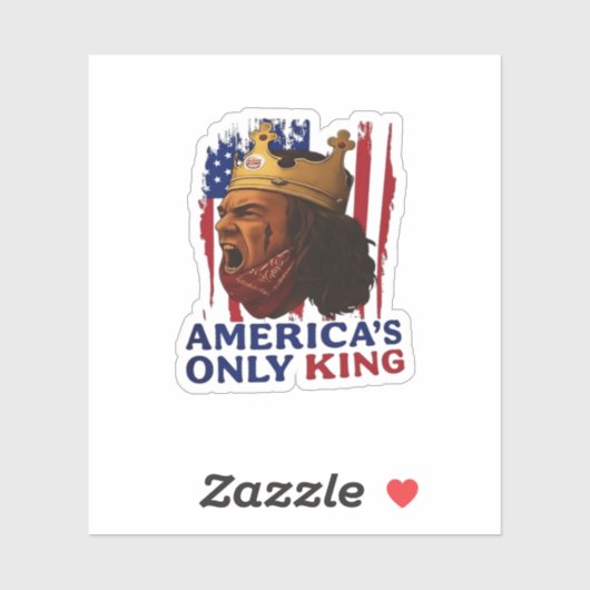 America’s Only King Sticker (Vel)