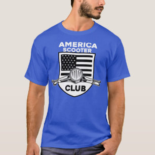 AMERICA SCOOTER CLUB T-SHIRT