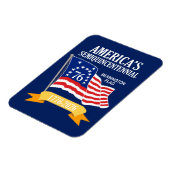 America Semiquincentennial 1776-2026 USA 250 Magneet (Linkerzijde)