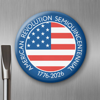 America Semiquincentennial 1776-2026 USA 250 Vlag Magneet