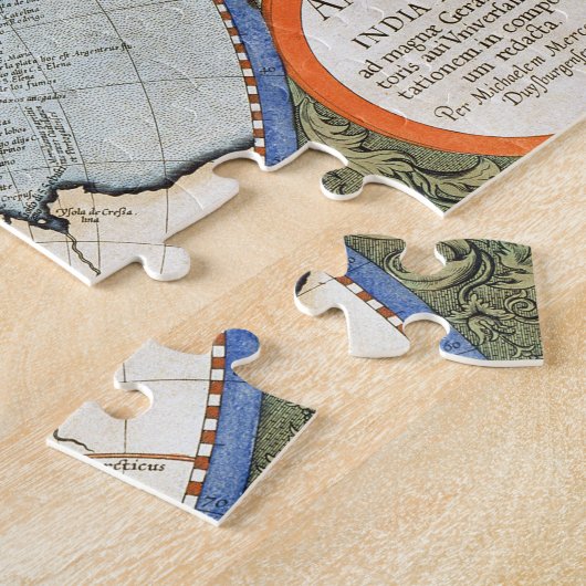 America Sive India Nova Legpuzzel (Zijkant)