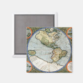 America Sive India Nova Magneet (Voorkant / Achterkant)