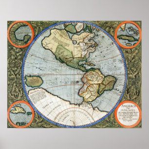 America Sive India Nova Poster