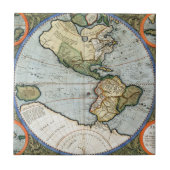 America Sive India Nova Tegeltje (Voorkant)