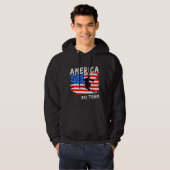 America Ski Hoodie (Voorkant volledig)