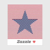 America Stars Sticker (Vel)