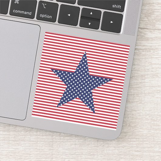 America Stars Sticker