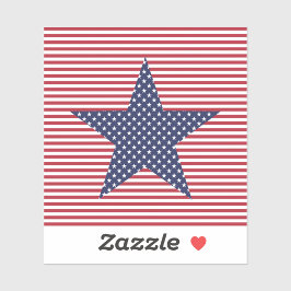 America Stars Sticker