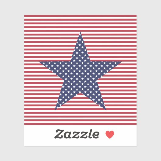 America Stars Sticker