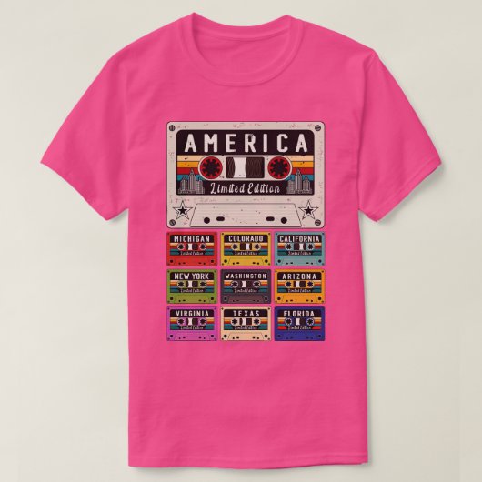 America State  T-shirt (Design voorkant)
