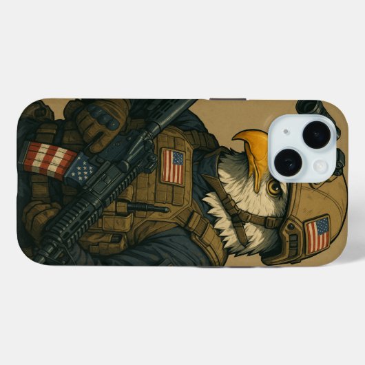 America Symbol Operation Case-Mate iPhone Case (Achterkant (horizontaal))