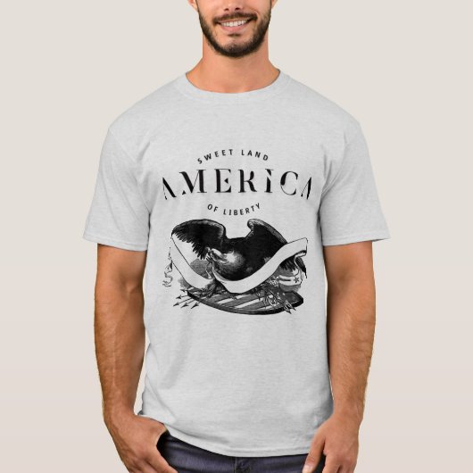  "AMERICA" T-Shirt (Voorkant)