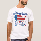 America The Beautiful T-shirt (Voorkant)