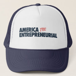 America the Entrepreneurial Hat Trucker Pet