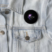 America Totality 04 08 24 Total Solar Eclipse 2024 Ronde Button 5,7 Cm (In situ)