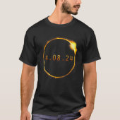 America Totality Spring 4 08 24 Total Solar Eclips T-shirt (Voorkant)