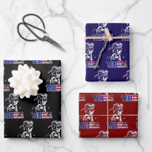 America Trump Amerikaanse vlag Inpakpapier Vel