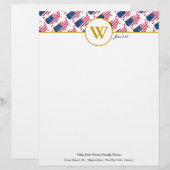 AMERICA USA Christelijk Stationery Letterhead Briefhoofd (Voorkant / Achterkant)