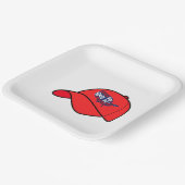 America Was Built By Immigrants Plates Papieren Bordje (Gebogen)