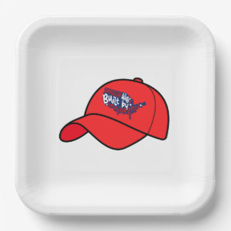 America Was Built By Immigrants Plates Papieren Bordje