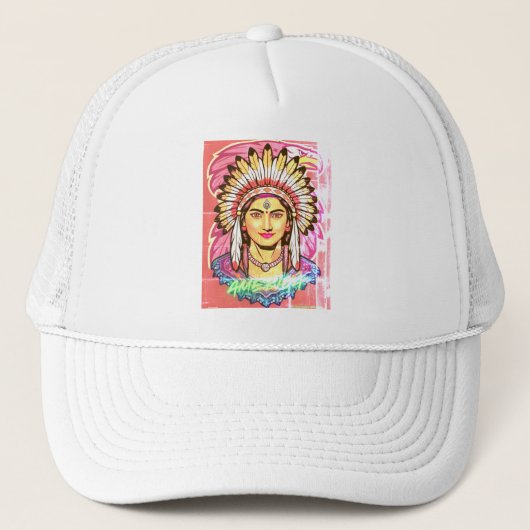 America Women  Trucker Pet (Voorkant)