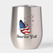 America Y'all Wine Tumbler (Voorkant)