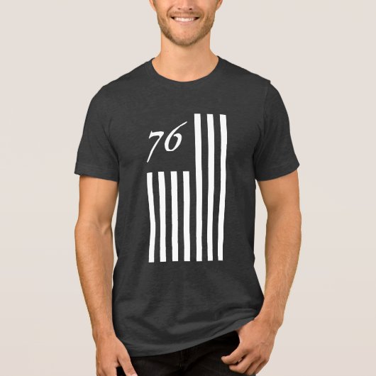 American 1776  Tri-Blend shirt (Voorkant)