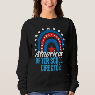 American After School Director Rainbow Usa Flag 4t Trui