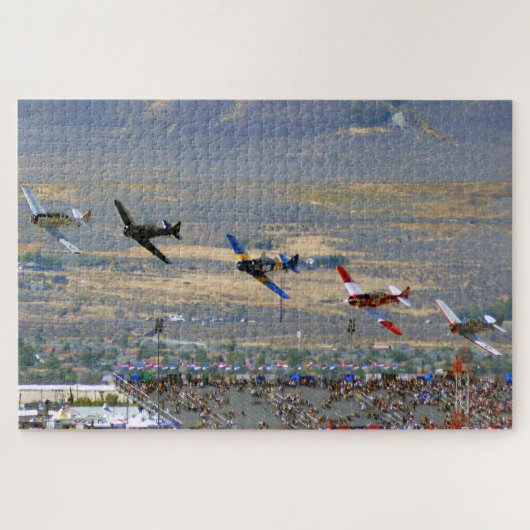American Air Racing 2014 Airplane Racing Sports Legpuzzel (Horizontaal)
