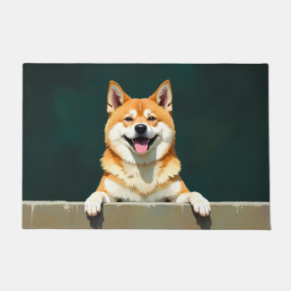 American Akita Dog Doormat Art Deurmat