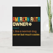American Akita Lover Design - Gift For American Ak Kaart (Voorkant)