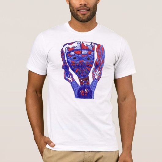 American Alien King T-shirt (Voorkant)