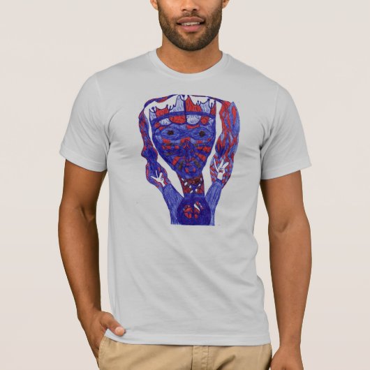 American Alien King T-shirt (Voorkant)