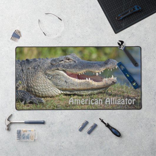 American Alligator Fotografische Wildlife Bureaumat (Werkstation)