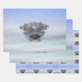 American Alligator – Lake Apopka Wildlife Drive Inpakpapier Vel