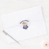 American Angel Hart Sticker (Envelop)
