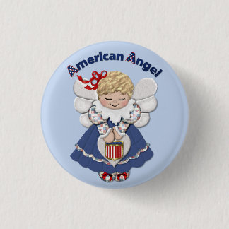American Angel Ronde Button 3,2 Cm