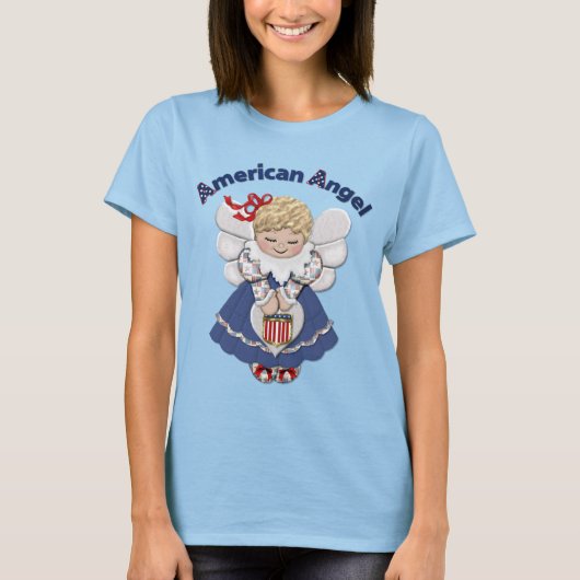 American Angel T-shirt (Voorkant)