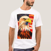 American Angry - Bold Logo Graphic T-Shirt (Voorkant)