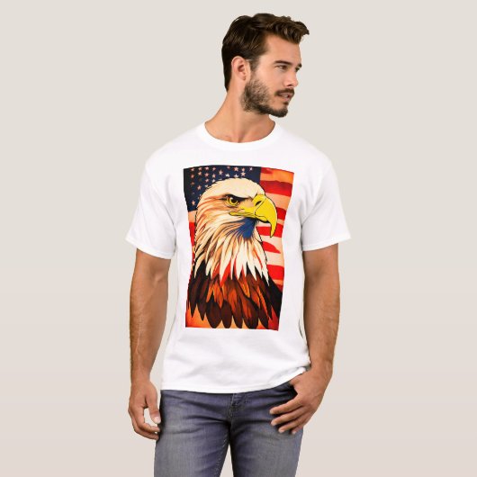 American Angry - Bold Logo Graphic T-Shirt (Voorkant volledig)