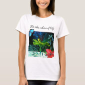 American Apparel Fine Jersey T-Shirt, dames T-shirt (Voorkant)