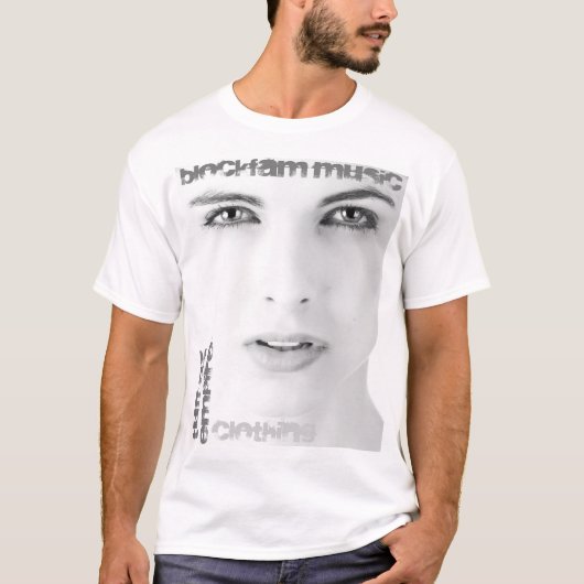 American Apparel T-Shirt, White T-shirt (Voorkant)