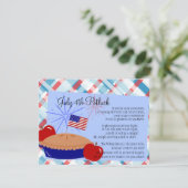 American Apple Pie Kaart (Staand voorkant)