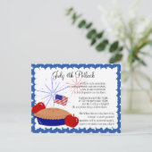 American Apple Pie Kaart (Staand voorkant)