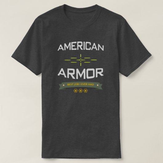 American Armor T-shirt (Design voorkant)