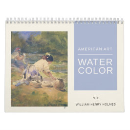 American Art William Henry Holmes Waterverf Kalender