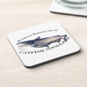 American Association of Catfish Noodlers Bier Onderzetter (Linkerzijde)